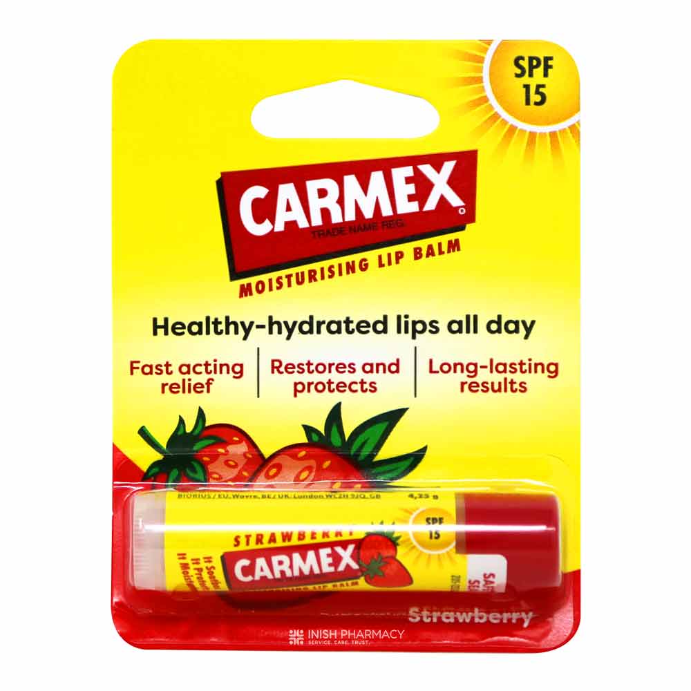 Carmex Lip Balm Click Stick Strawberry SPF15 4.25g