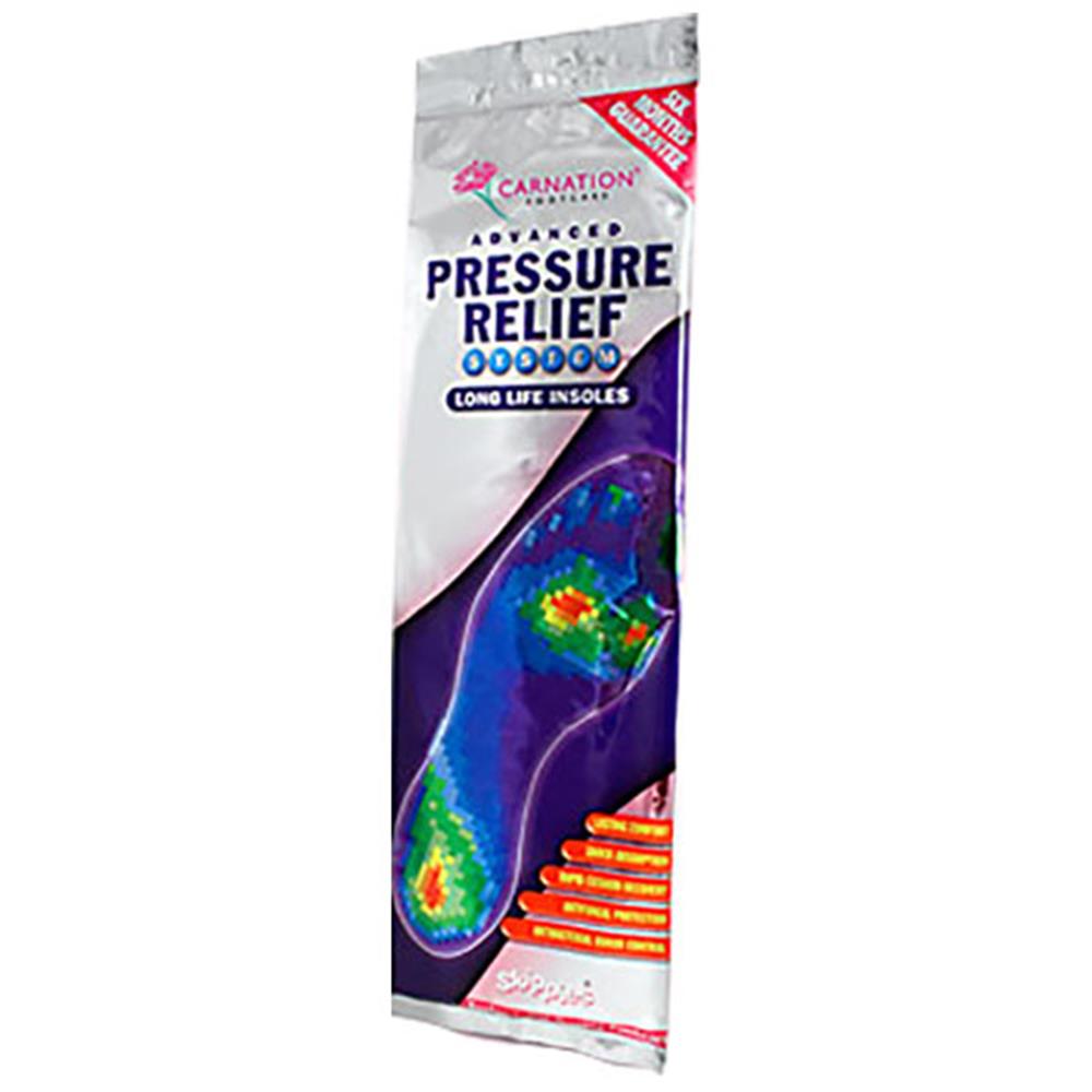 Carnation Advanced Pressure Relief System Long Life Insoles