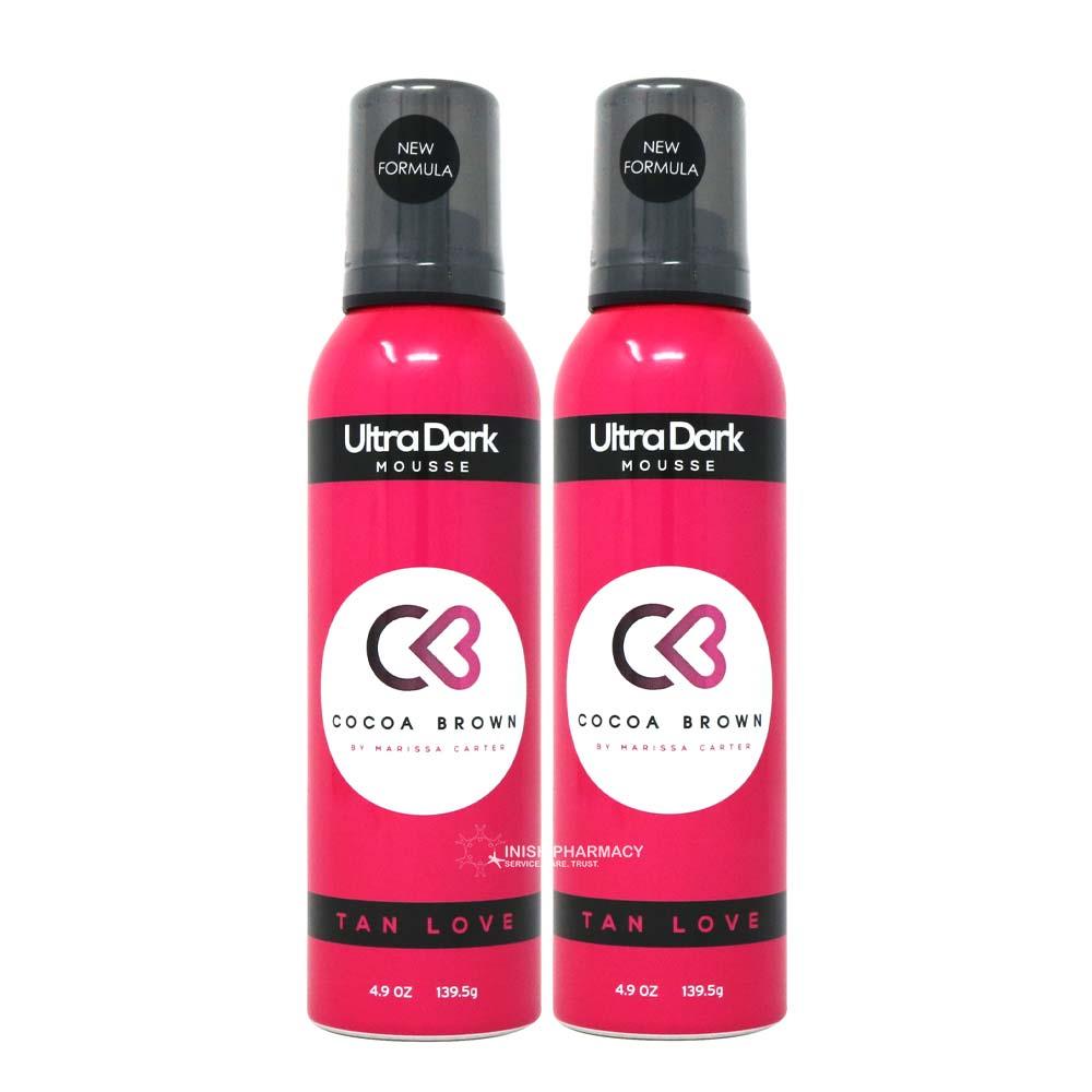 Cocoa Brown 1 Hour Tan Mousse Ultra Dark Shade 150ml 2 For 1