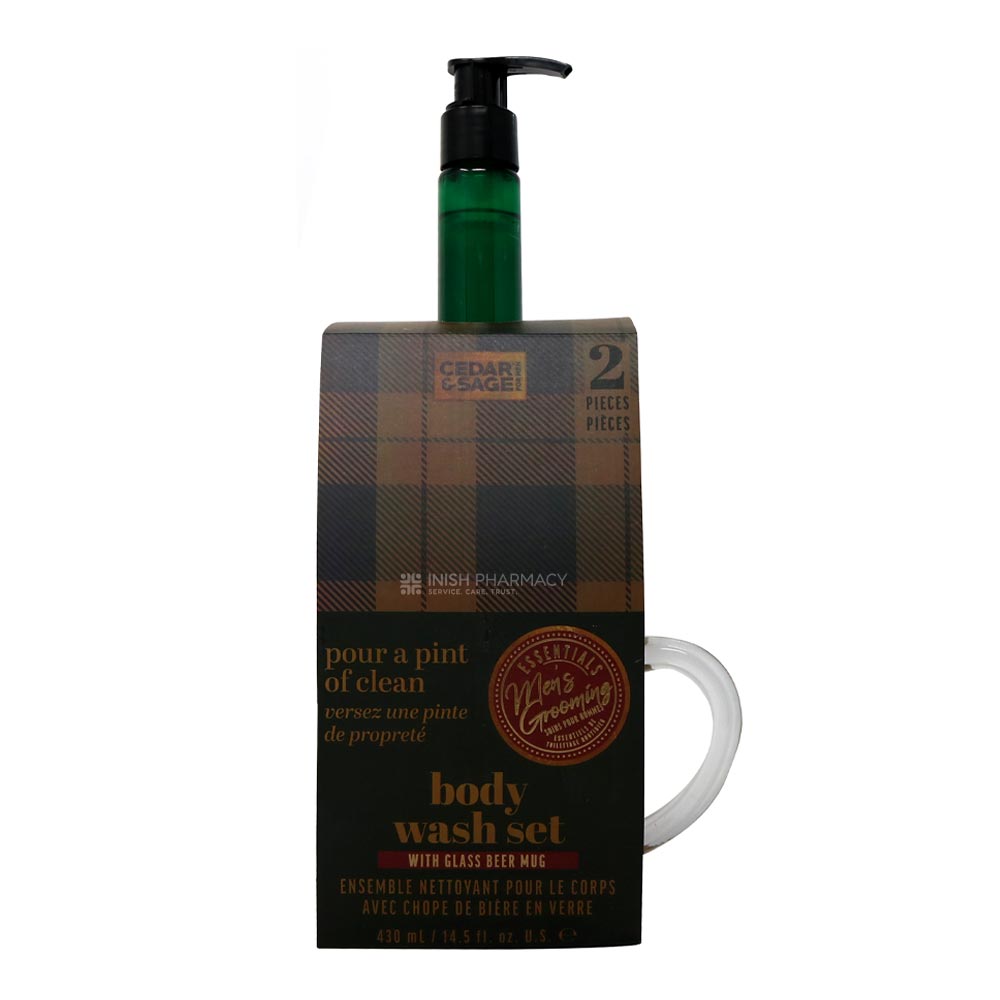 Cedar & Sage Body Wash Set