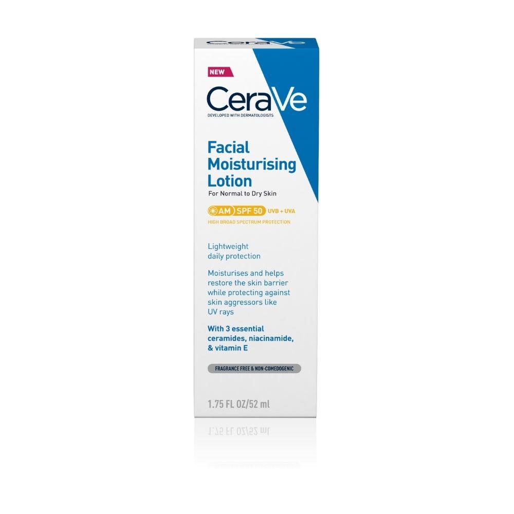 CeraVe Facial Moisturising Lotion SPF50 Normal/Dry Skin 52ml