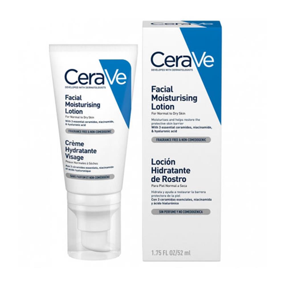 CeraVe Facial Moisturising Lotion Normal to Dry Skin 52ml