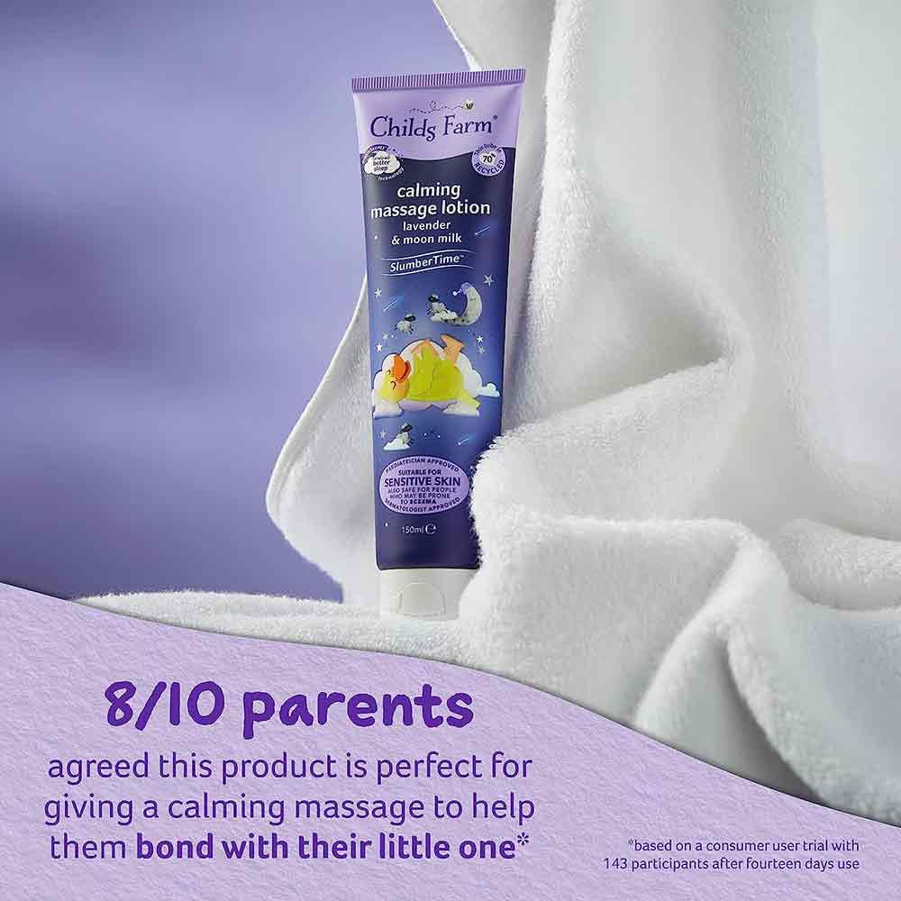 Childs Farm Calming Massage Lotion Lavender & Moon Milk 150ml