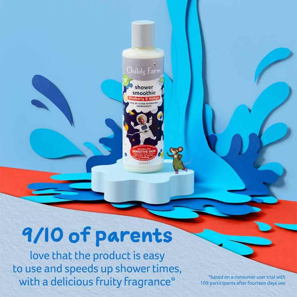 Childs Farm Shower Smoothie Blueberry & Mango 250ml