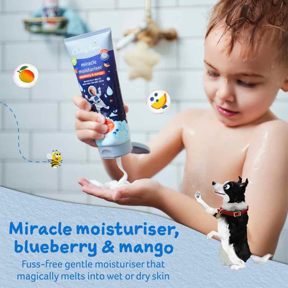 Childs Farm Miracle Moisturiser Blueberry & Mango 200ml