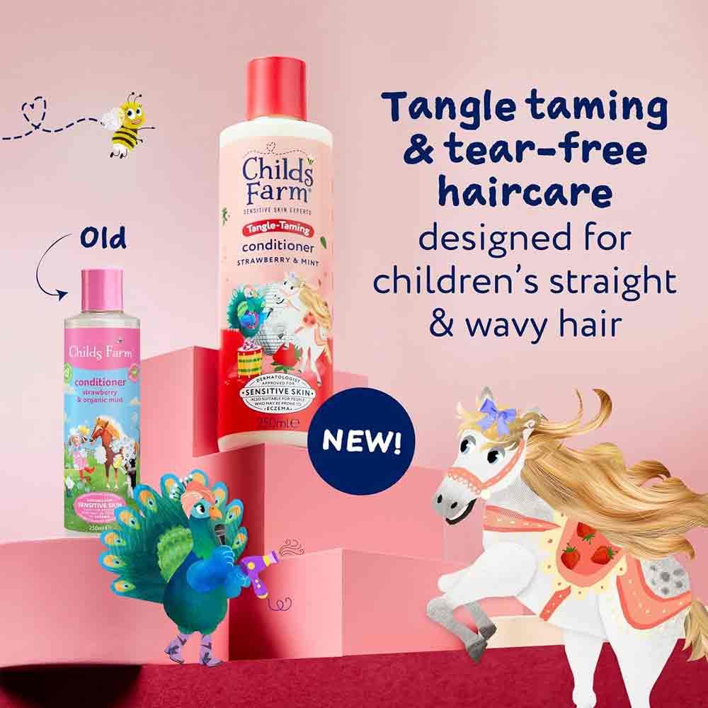 Childs Farm Tangle Taming Conditioner Strawberry & Organic Mint 250ml
