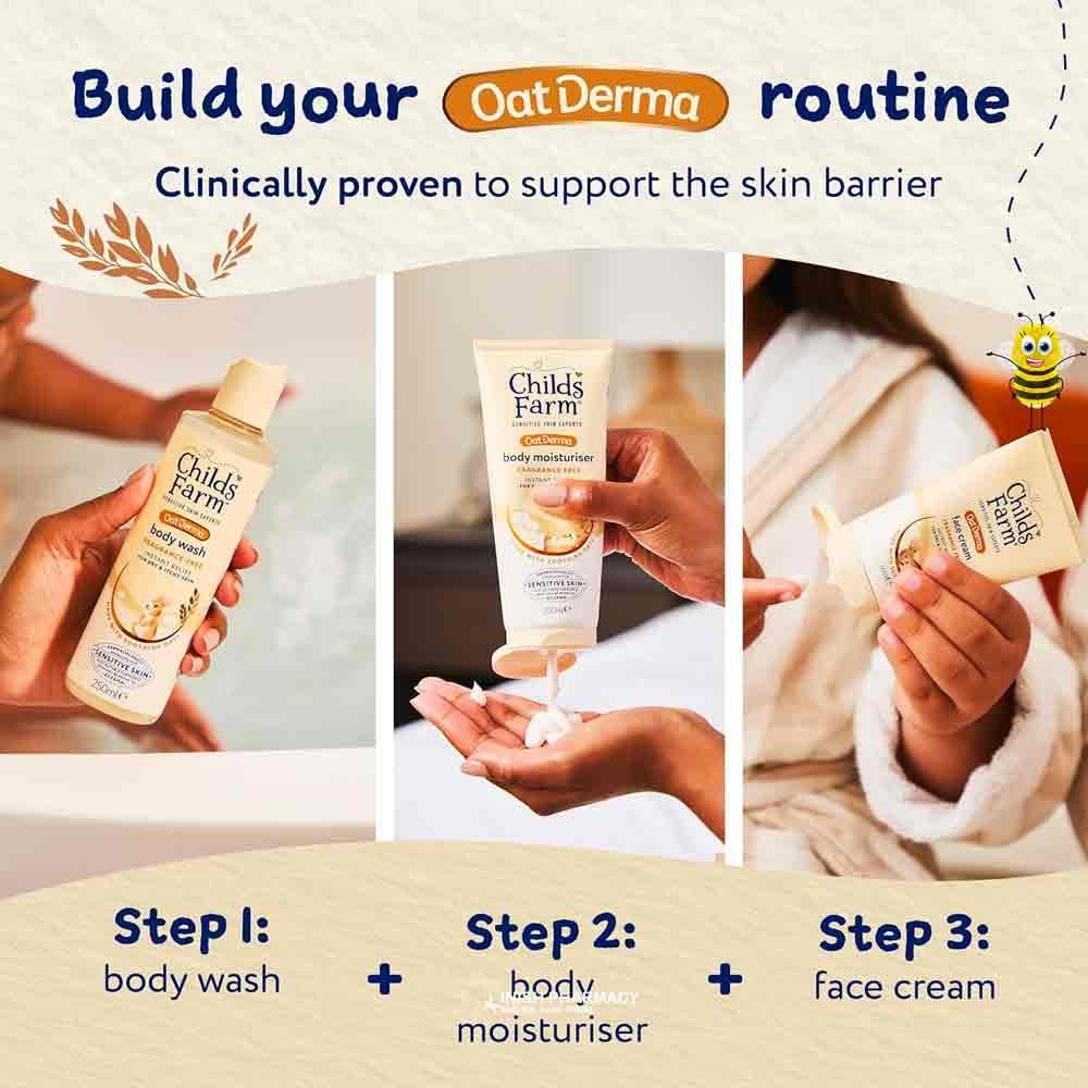 Childs Farm OatDerma Fragrance Free Face Cream 50ml