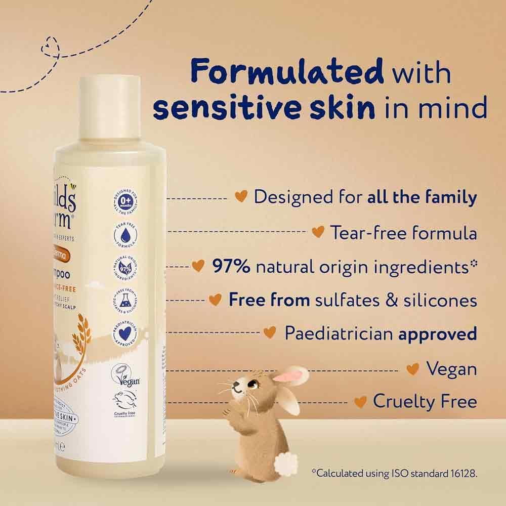 Childs Farm OatDerma Fragrance Free Shampoo 250ml
