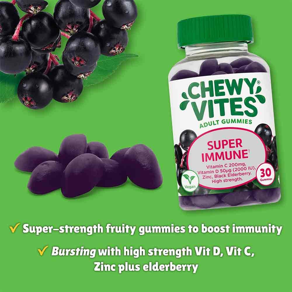 Chewy Vites Super Immune Adult Gummies 60 Gummies