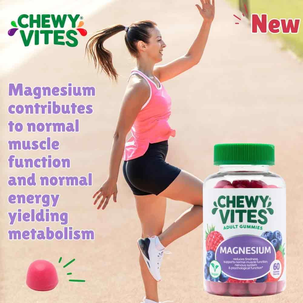 Chewy Vites Adult Magnesium 60 Gummies