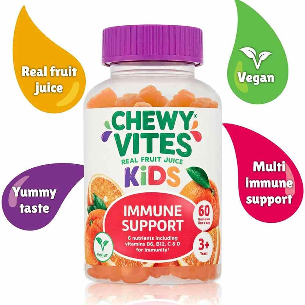 Chewy Vites Kids Immune Support 60 Gummies