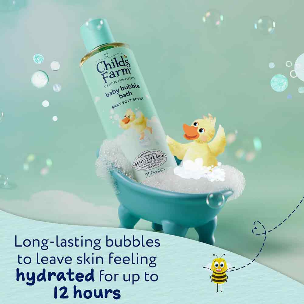 Childs Farm Baby Bubble Bath Soft Scent 250ml