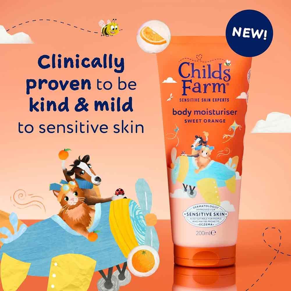 Childs Farm Body Moisturiser Sweet Orange 200ml