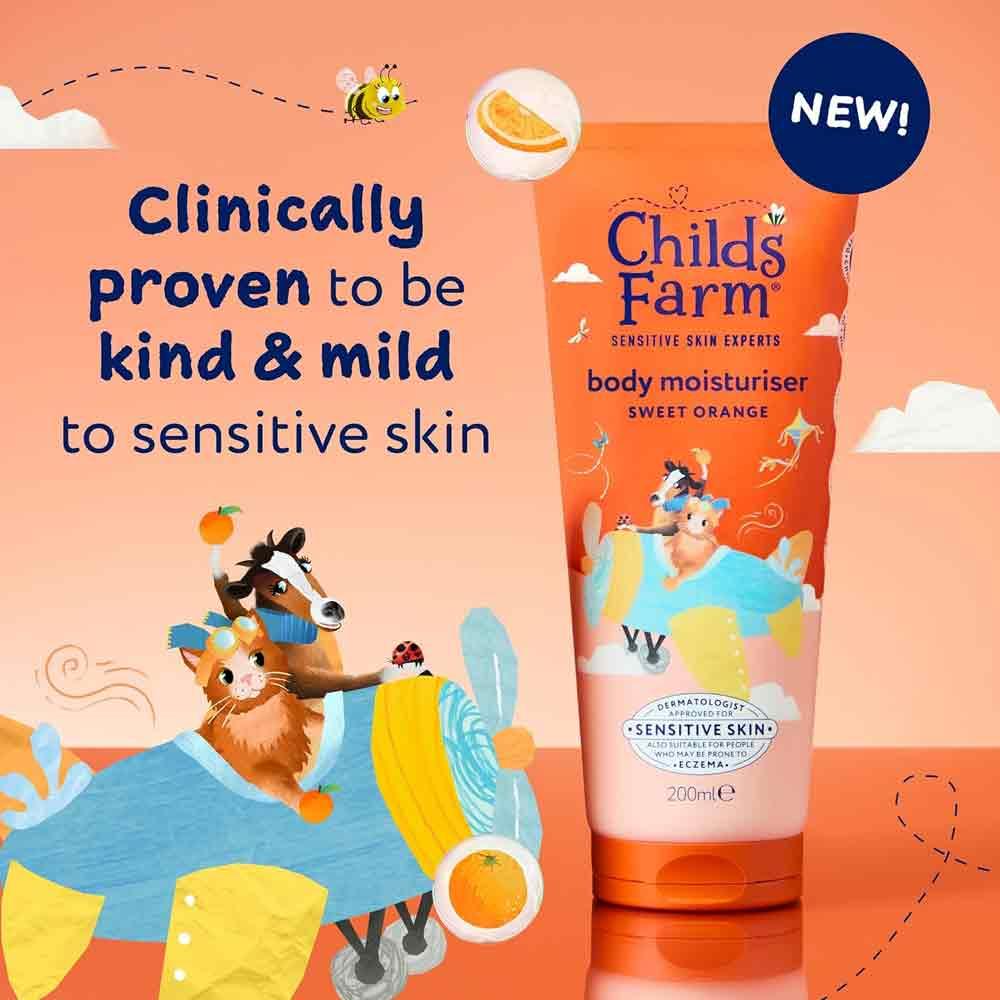 Childs Farm Body Moisturiser Sweet Orange 200ml