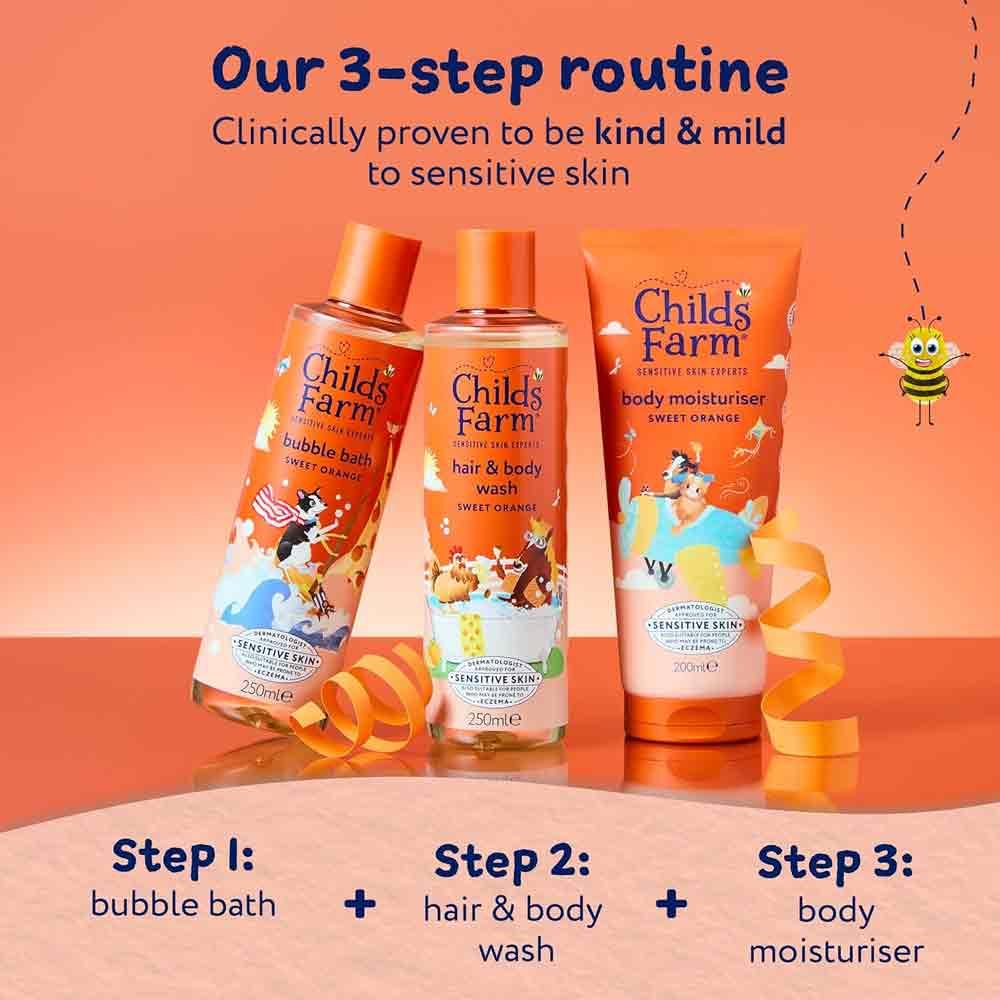 Childs Farm Body Moisturiser Sweet Orange 200ml