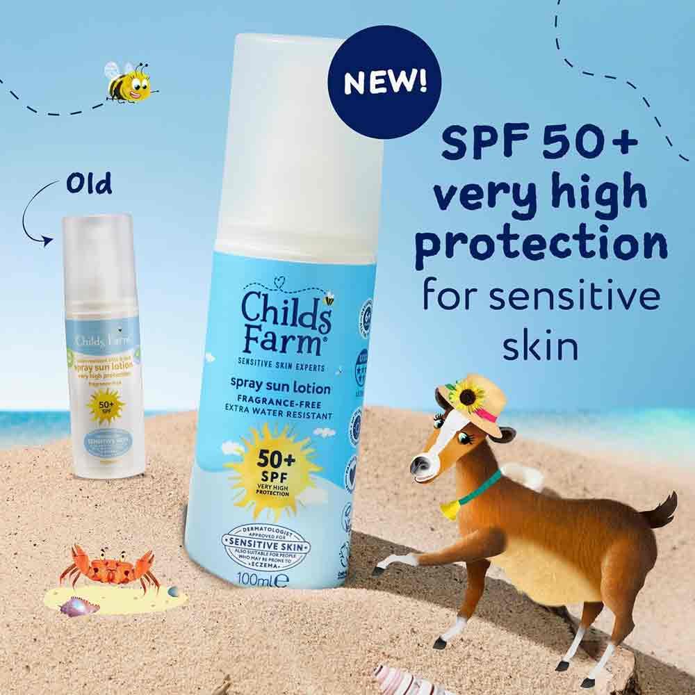 Childs Farm Sunscreen Spray 100ml SPF50