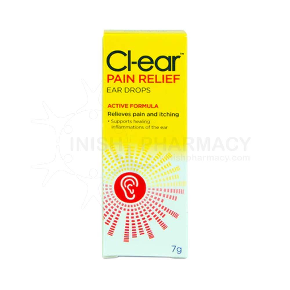 Cl-ear Pain Relief Ear Drops 7g