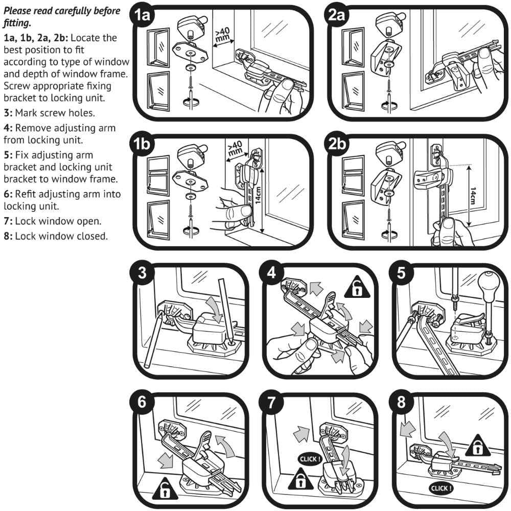 Clippasafe Window Lock No.83