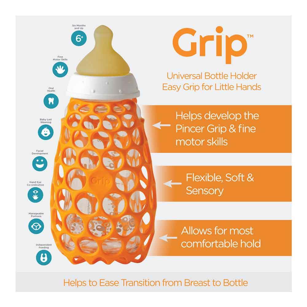 Cognikids Baby Bottle Gripper Sage Green