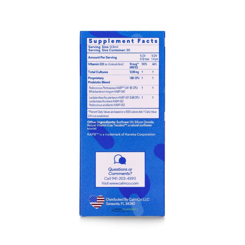 CalmCo Infant Probiotic Drops With Vitamin D 15ml