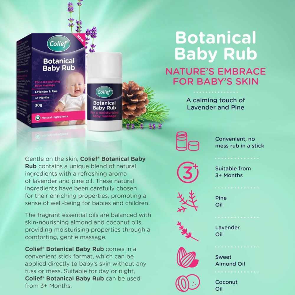 Colief Botanical Baby Rub 30g