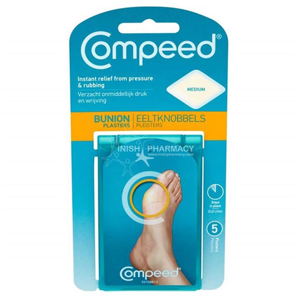 Compeed Bunion Plasters Medium 5 Pack