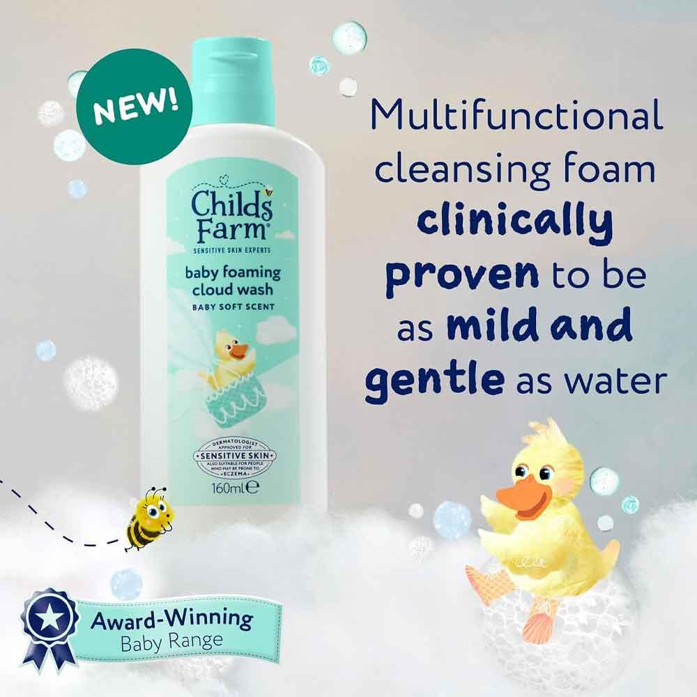 Childs Farm Baby Foaming Cloud Wash 160ml