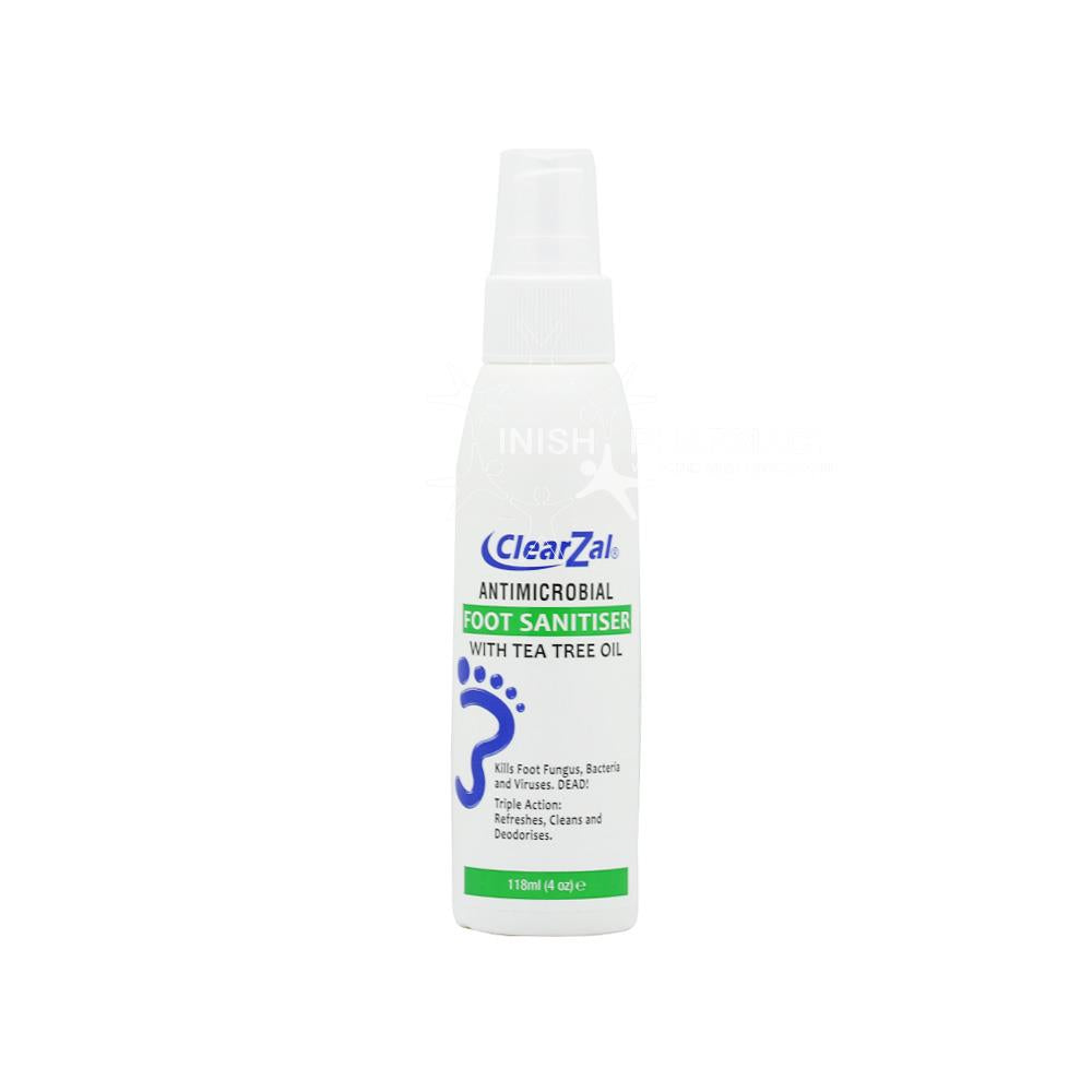 ClearZal AntiMicrobial Foot Sanitiser 118ml
