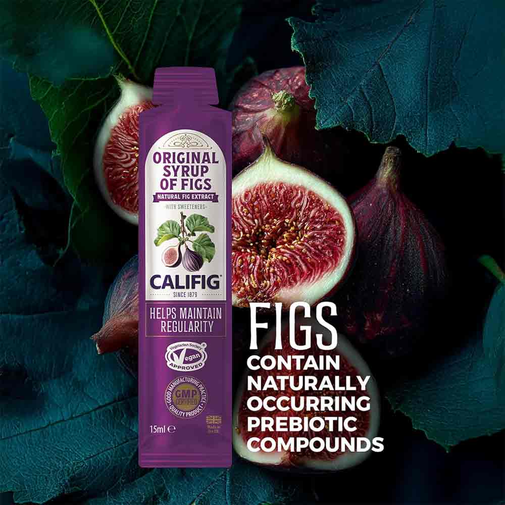 Califig Original Syrup of Figs On The Go Sachets 10x15ml