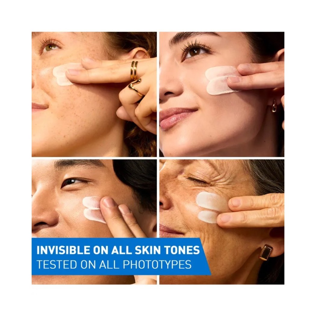 CeraVe Invisible Fluid Hydratant Sunscreen SPF50 50ml