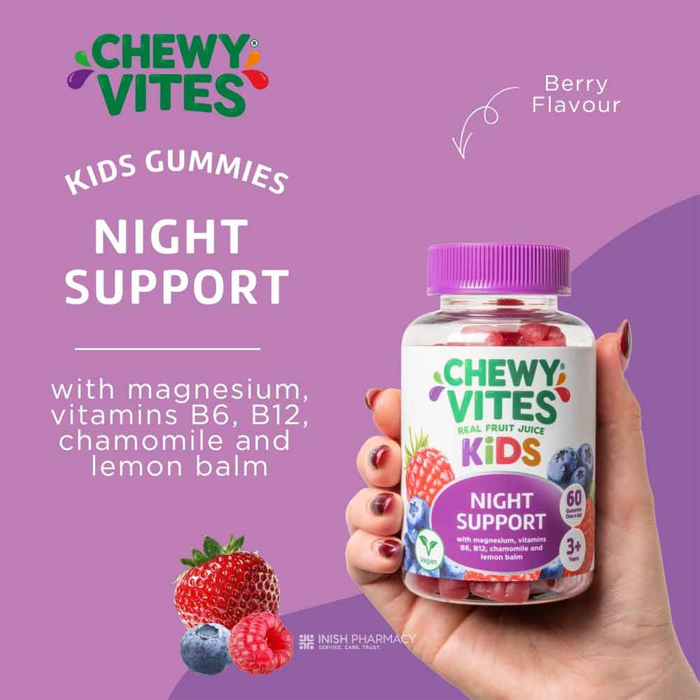 Chewy Vites Kids Night Support 60 Gummies