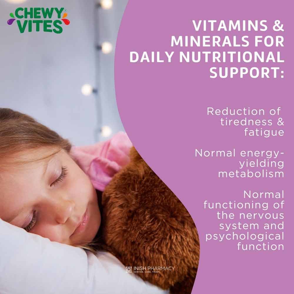 Chewy Vites Kids Night Support 60 Gummies