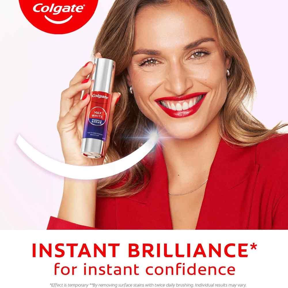 Colgate Max White Purple Whitening Serum