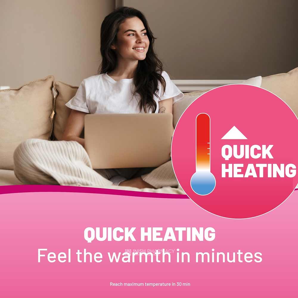 Cura Heat Period Pain Relief 3 Pack