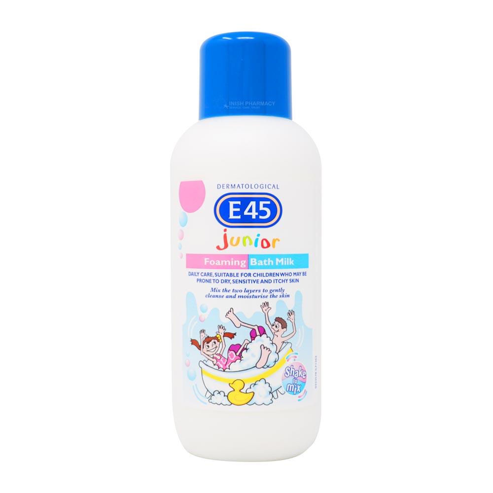 E45 Junior Foaming Bath Milk 500ml