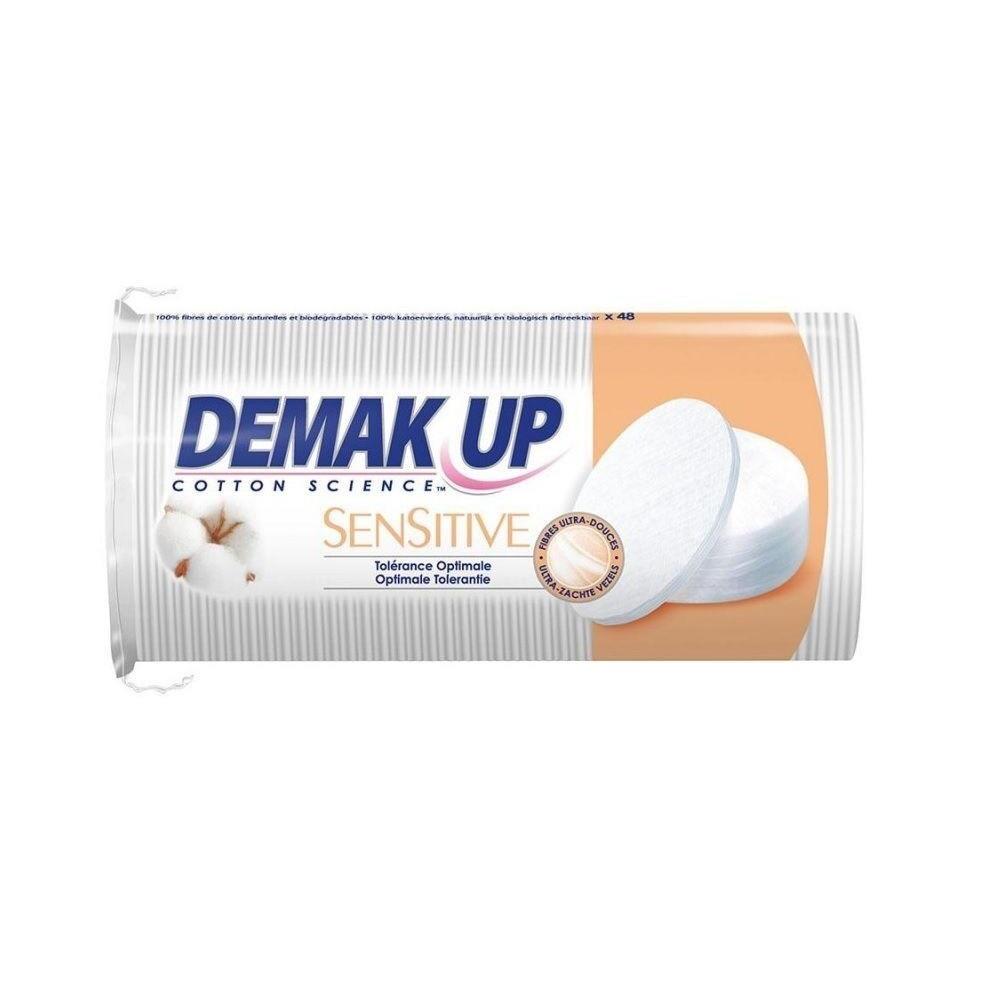 Demak Up Sensitive Cotton Oval Pads 48 Pack
