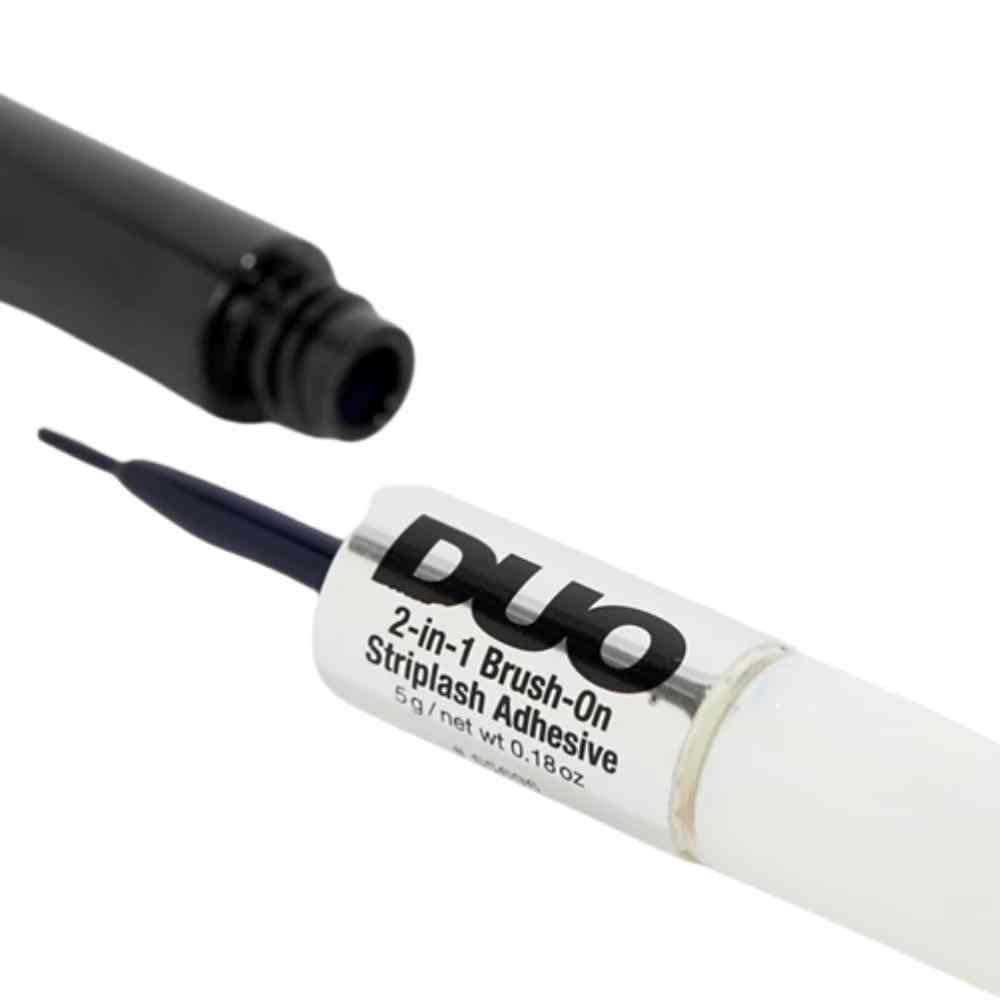 Duo 2-in-1 Brush-On Striplash Adhesive White/Clear