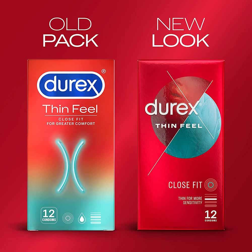 Durex Thin Feel Close Fit Condoms 12 Pack