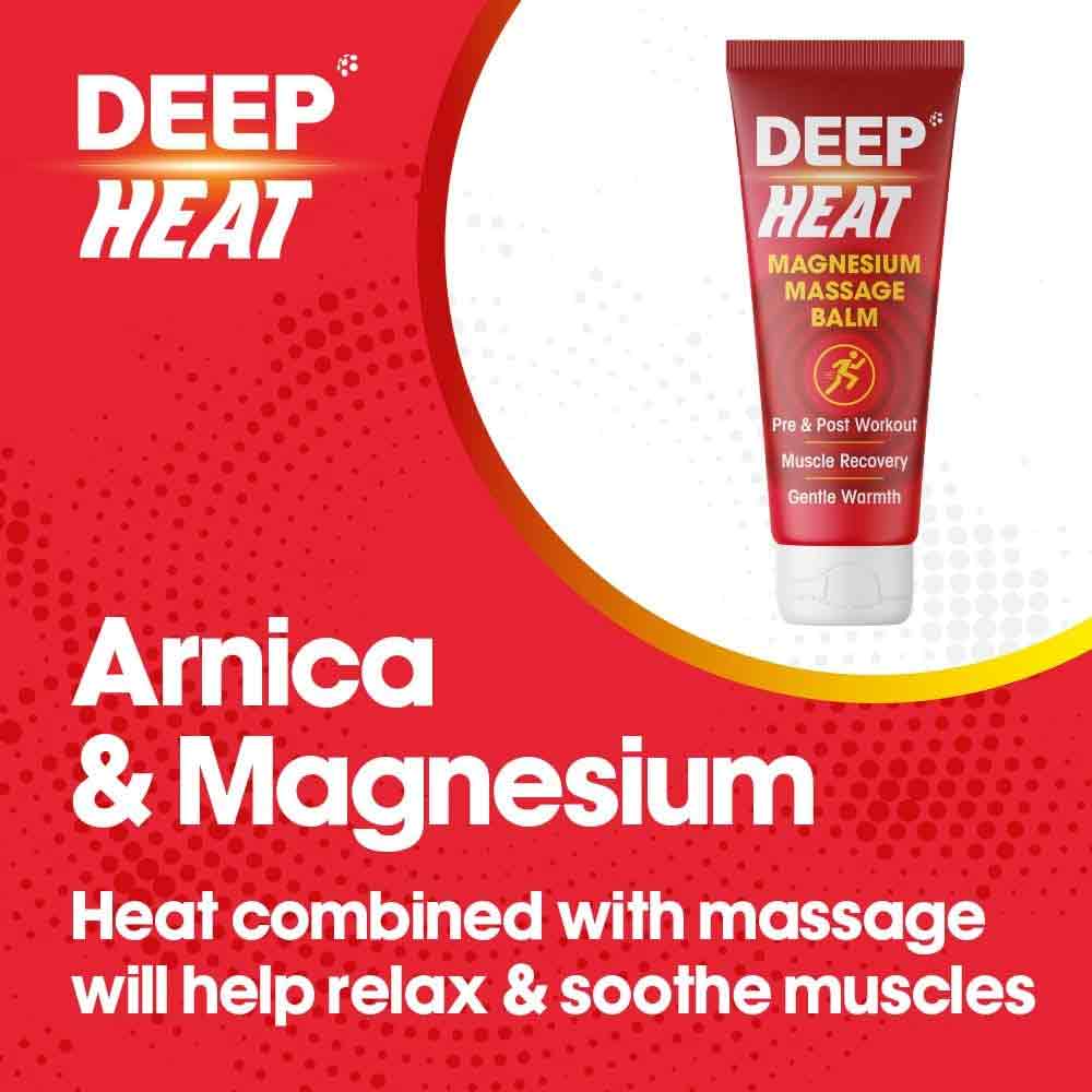 Deep Heat Magnesium Massage Balm 50ml