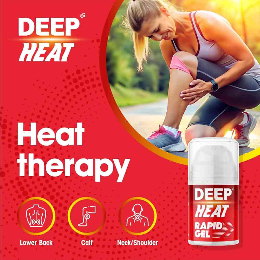 Deep Heat Rapid Gel 50ml