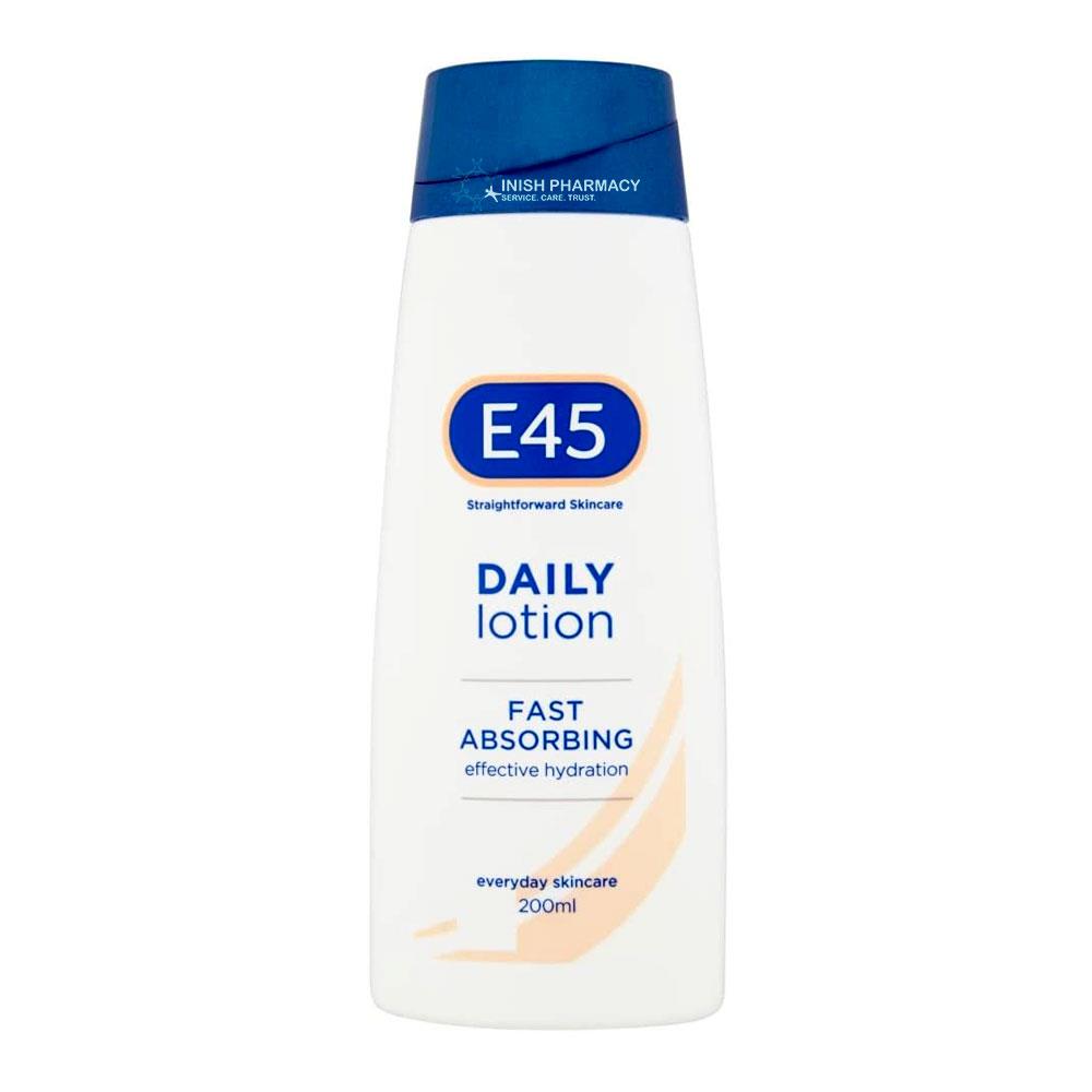 E45 Daily Moisturising Lotion For Dry Skin 200ml