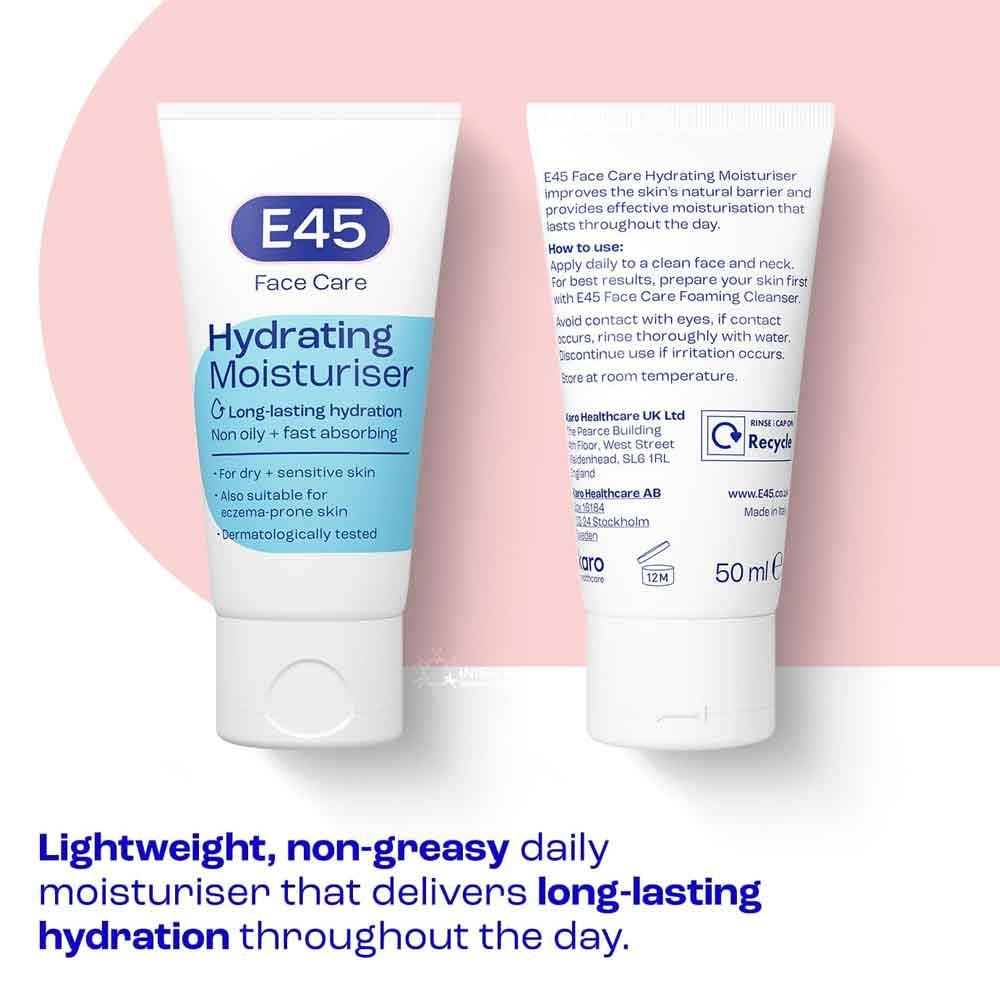 E45 Face Hydrating Moisturiser 50ml