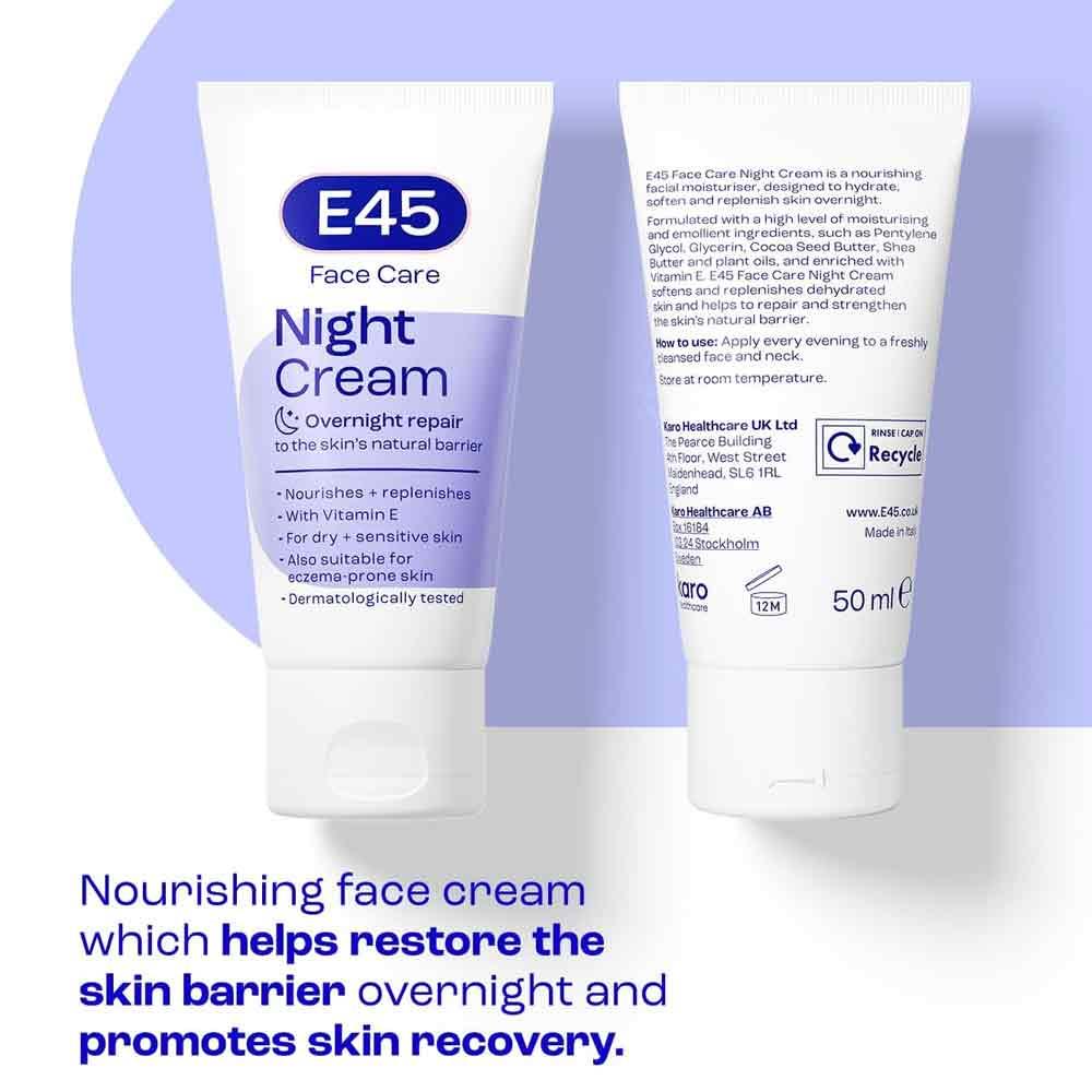 E45 Face Night Cream 50ml