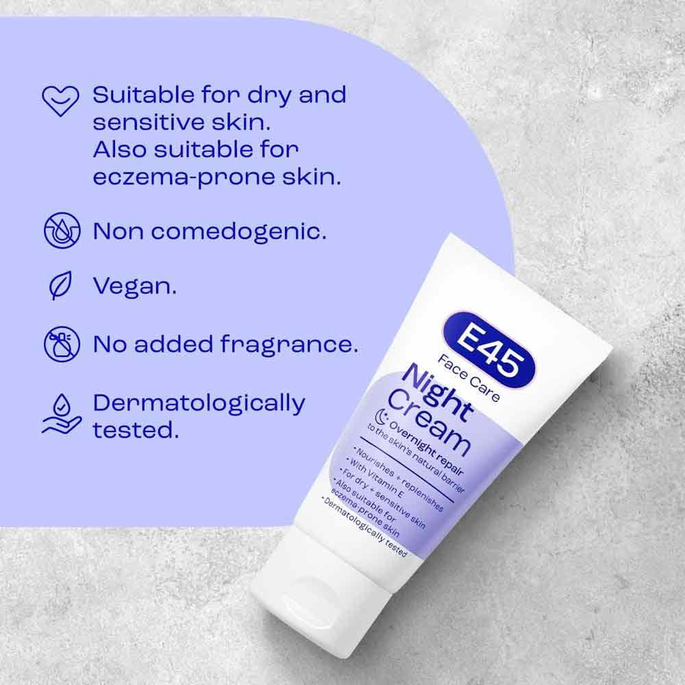 E45 Face Night Cream 50ml
