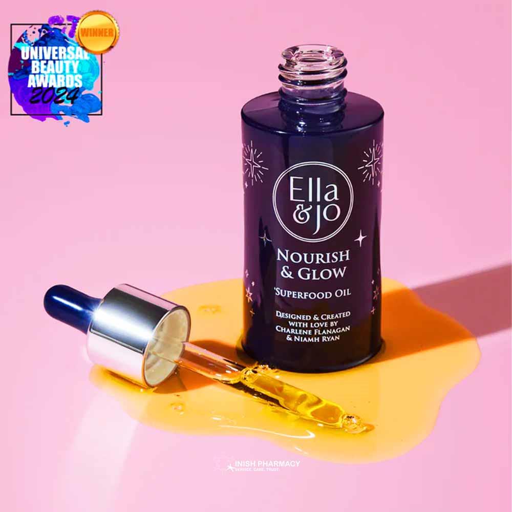 Ella & Jo Nourish & Glow Superfood Facial Oil 50ml