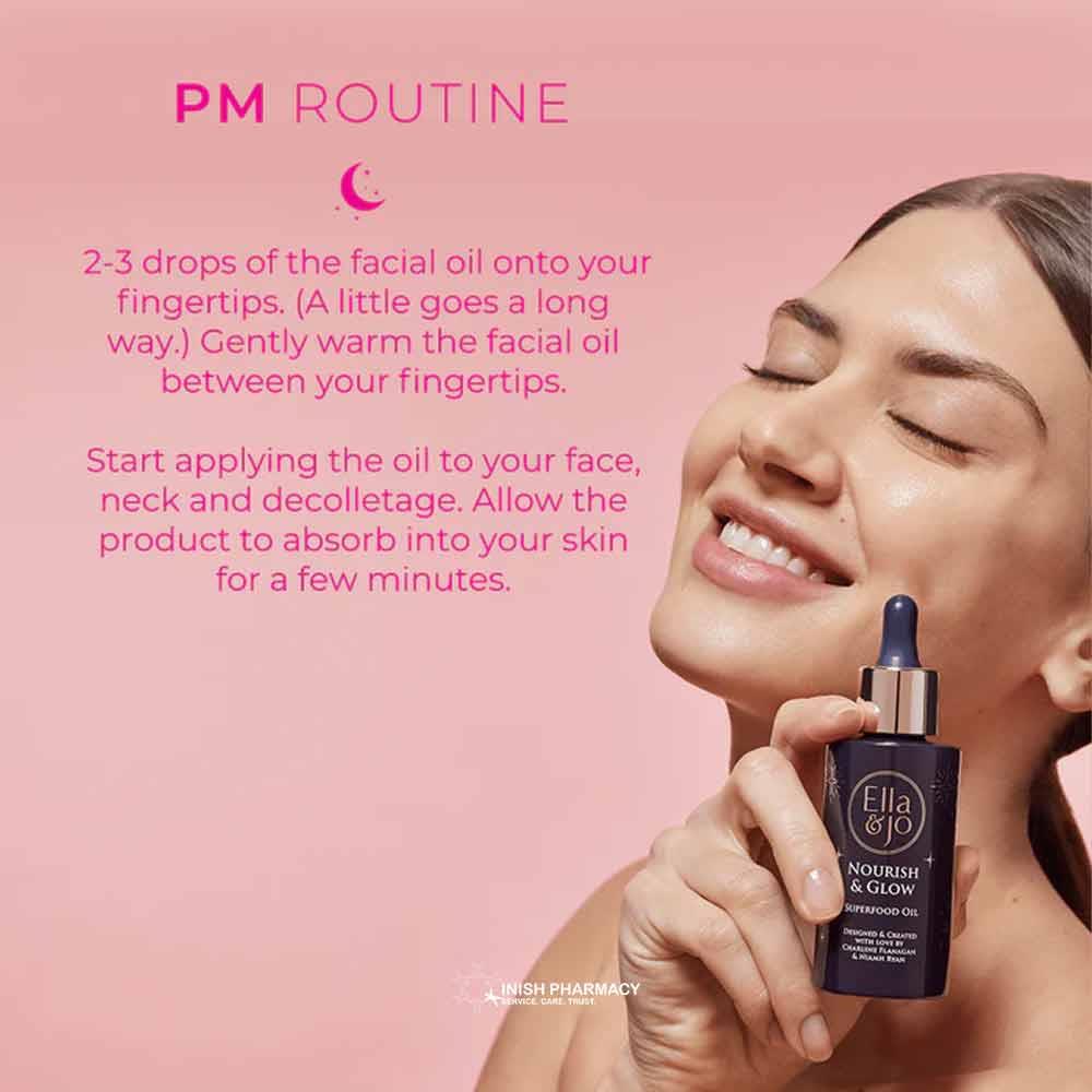 Ella & Jo Nourish & Glow Superfood Facial Oil 50ml