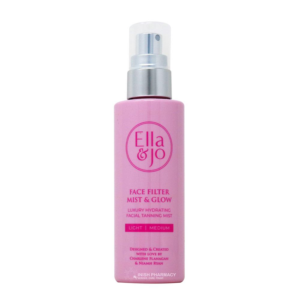Ella & Jo Hydrate & Glow Face Filter Mist & Glow Light/Medium 100ml