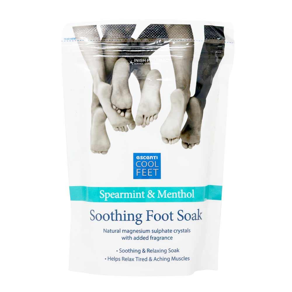 Escenti Cool Feet Soothing Foot Soak Spearmint & Menthol 450g