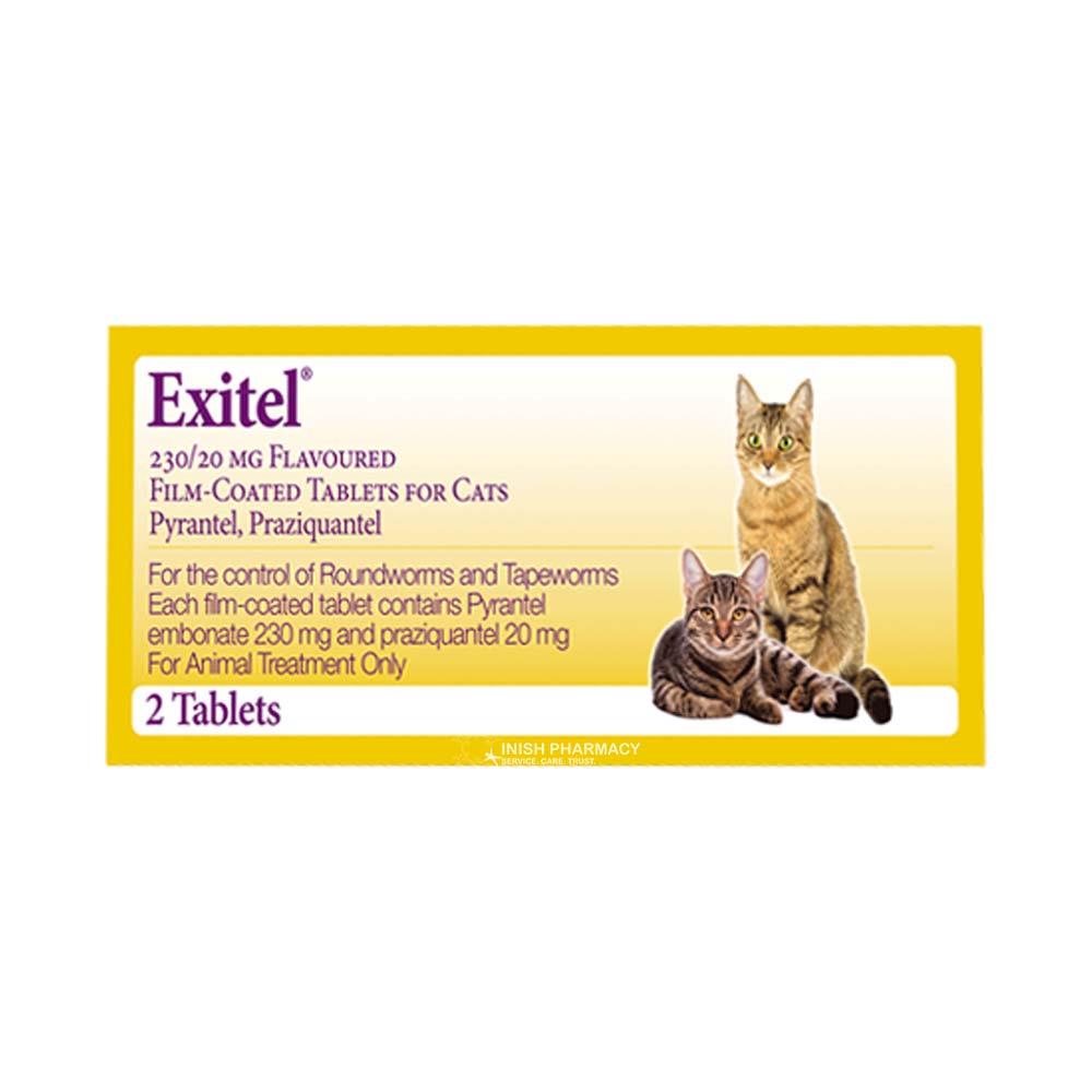 Exitel Cat Worming Tablets 2 Pack