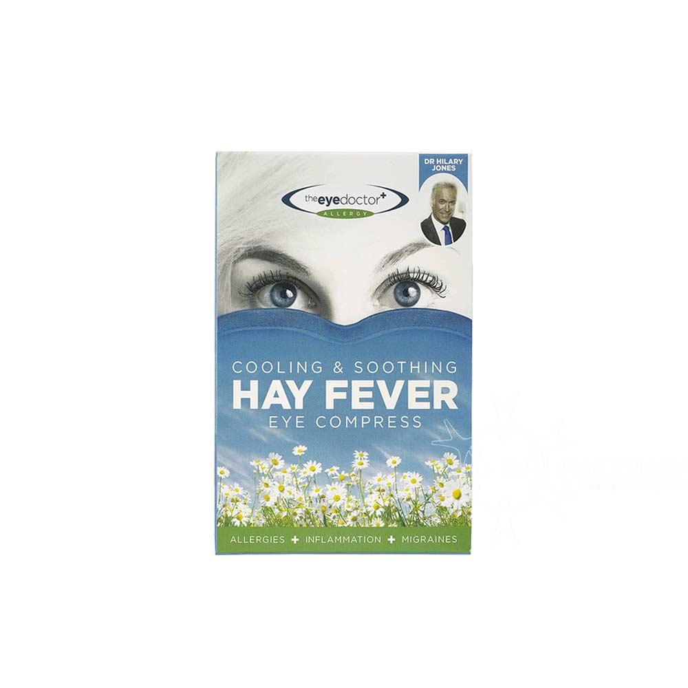 The Eye Doctor Hay Fever Cold Eye Compress – provides targeted hayfever and allergy relief